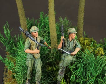 ベトナム戦争 アメリカ兵セット1 レジンフィギュア 1/48、1/35、1/16