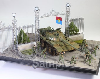 ジオラマベース予約販売（戦車とフィギュアは付属しません）サイゴン