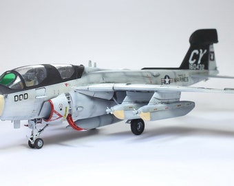 USMC EA-6B プラウラー VMAQ-2 モデル: 1/72 スケール、プロによる