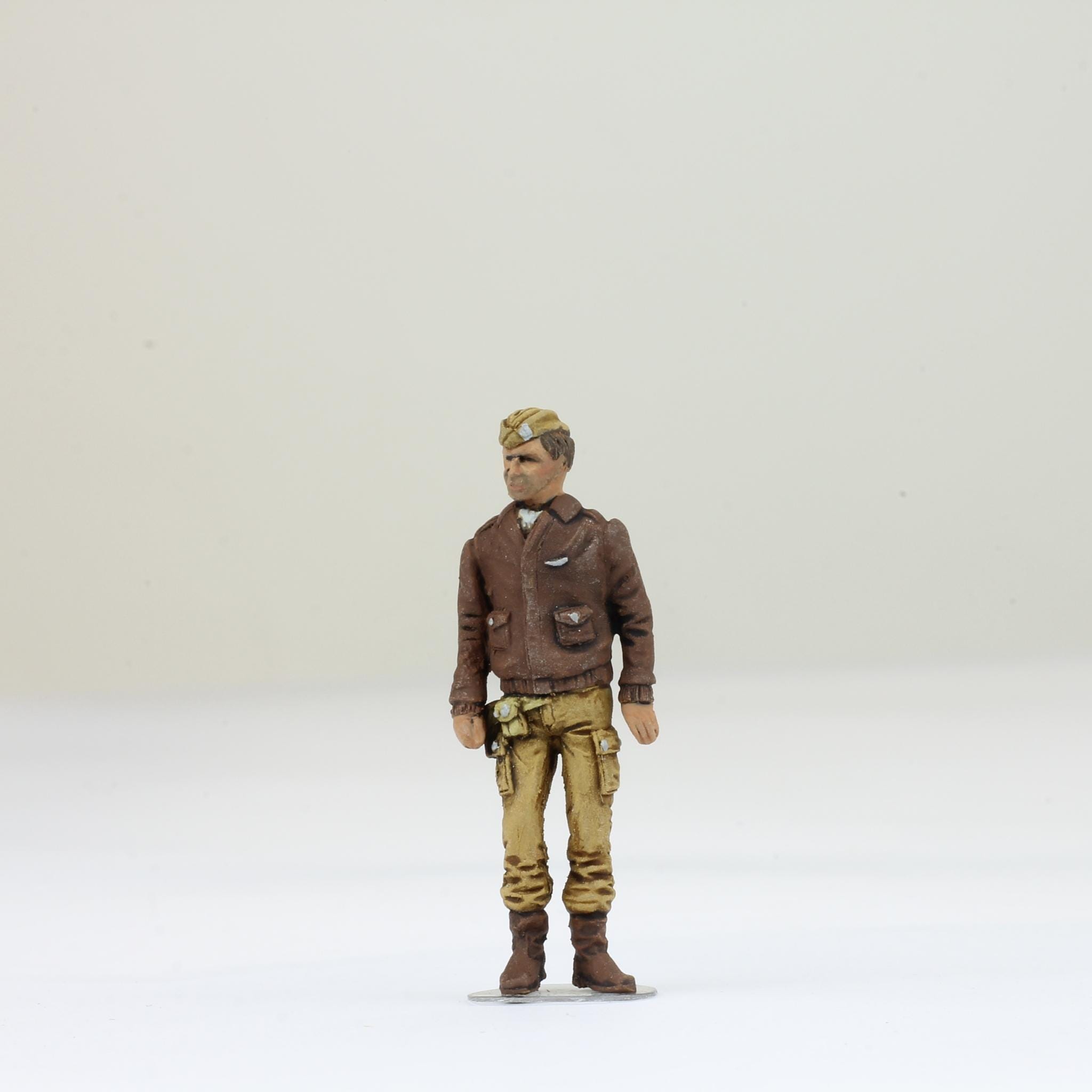 Propainted Set 03 1:48 Figures US Fighter Pilots WWII (no Aircraft