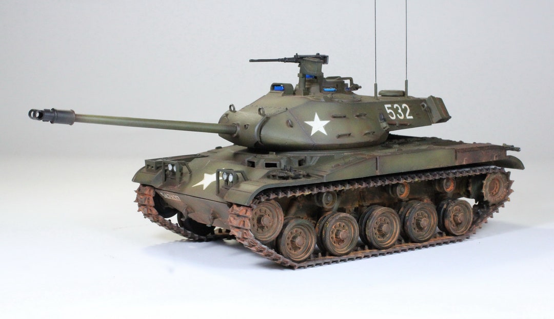 【塗装済完成品】 1/35 陸上自衛隊M41戦車 ウォーカーブルドッグ M41A3 ウォーカー・ブルドッグ アメリカ軍軽戦車 AFVクラブ 1/35