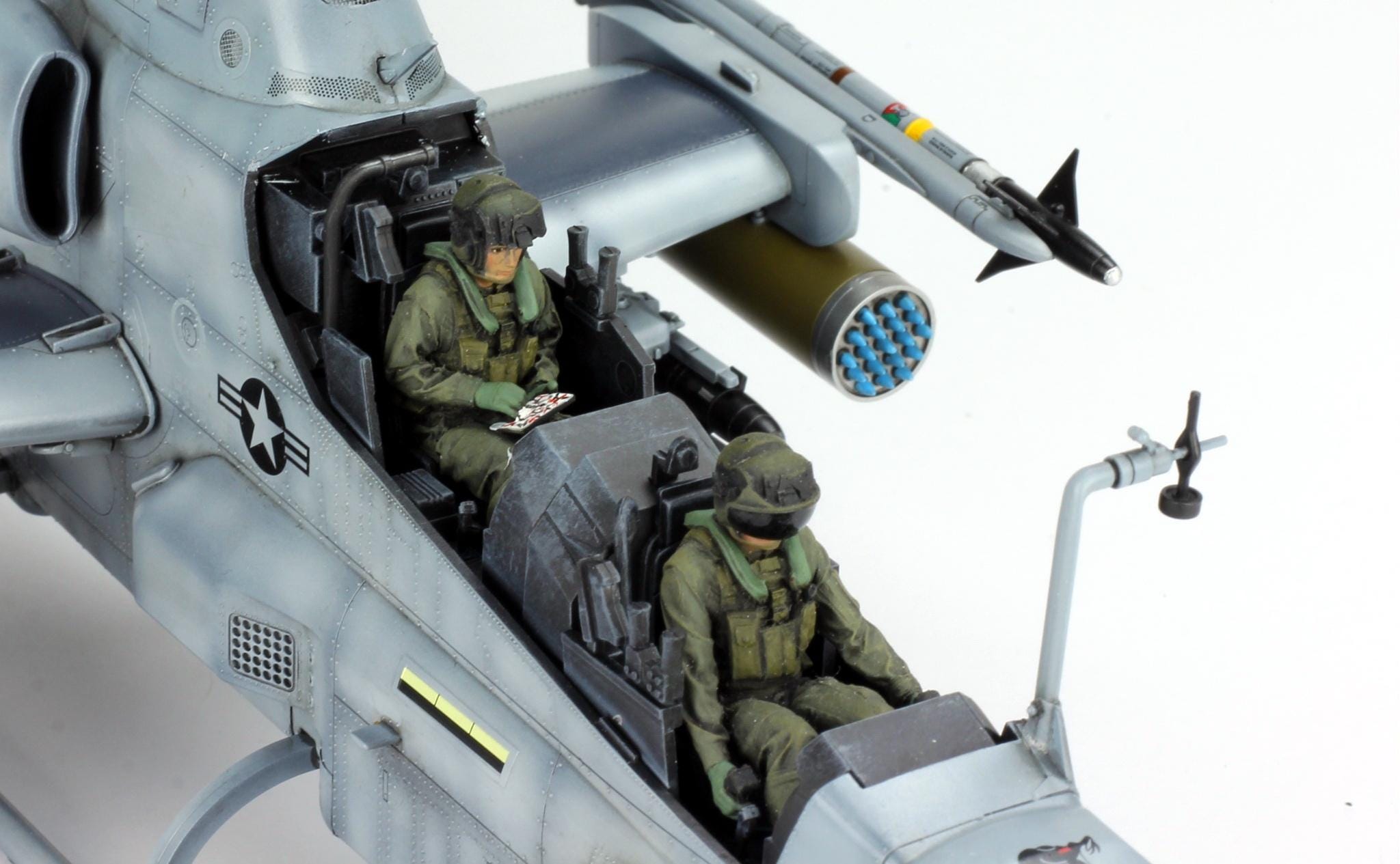 セット02 ProPainted 1:35 AH-1Z バイパー ヘリコプター パイロット