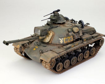 アメリカ陸軍 M48A3 パットン ベトナム戦争 1:35 (プロの技能により