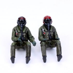 ProPainted 1:48 Scale US Navy Pilot Figures - Hand Painted Resin Model Set