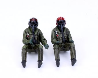 2001年　エリートフォース　US NAVY PILOT フィギュア Propainted 1:48 Scale US Navy Pilot Figures - Hand Painted Resin