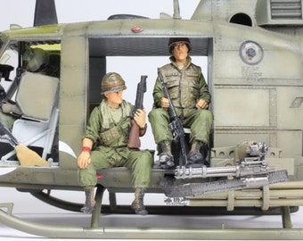 塗装済みフィギュア ベトナム戦争におけるアメリカ兵ライダー UH