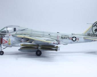 アメリカ海軍 A-6E イントルーダー VA-35 ブラックパンサー 1:72 プロ