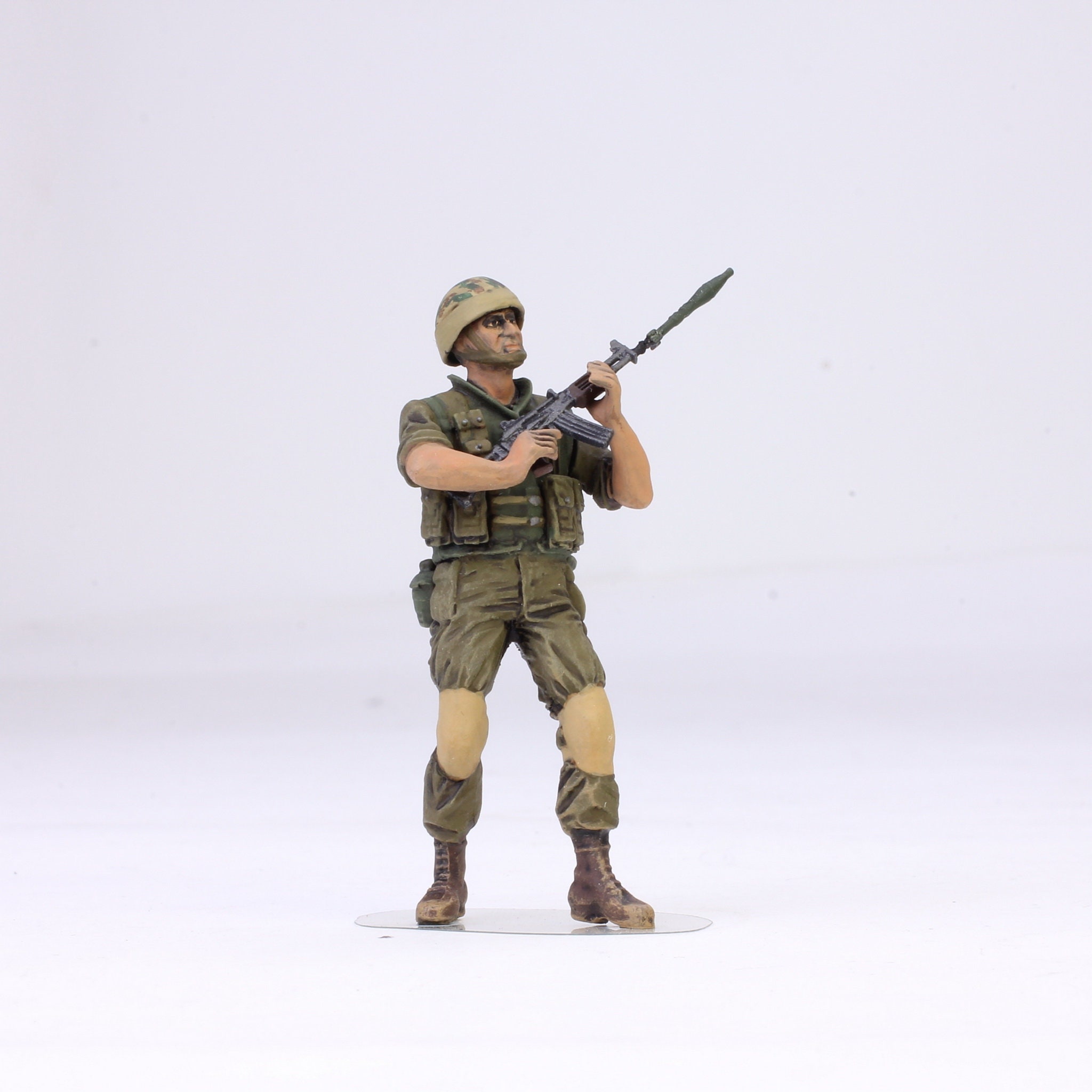 Handmade Painted Israeli IDF Paratrooper Figures: 1/35 Scale Resin