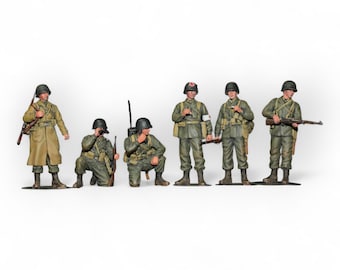 Lot de 3 figurines soldat allemand 39/45 - Collection