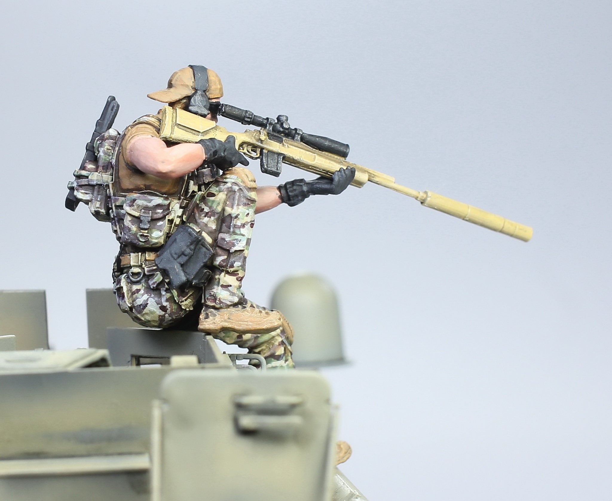 Painted US Navy Seal Sniper Figure: 1/35 Scale Resin Model - Etsy