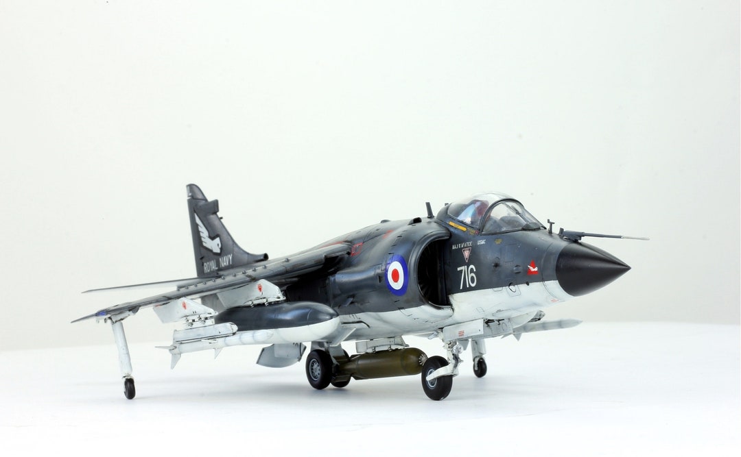 Preorder Royal Navy Sea Harrier FRS.1 1:48 Pro Built Model - Etsy