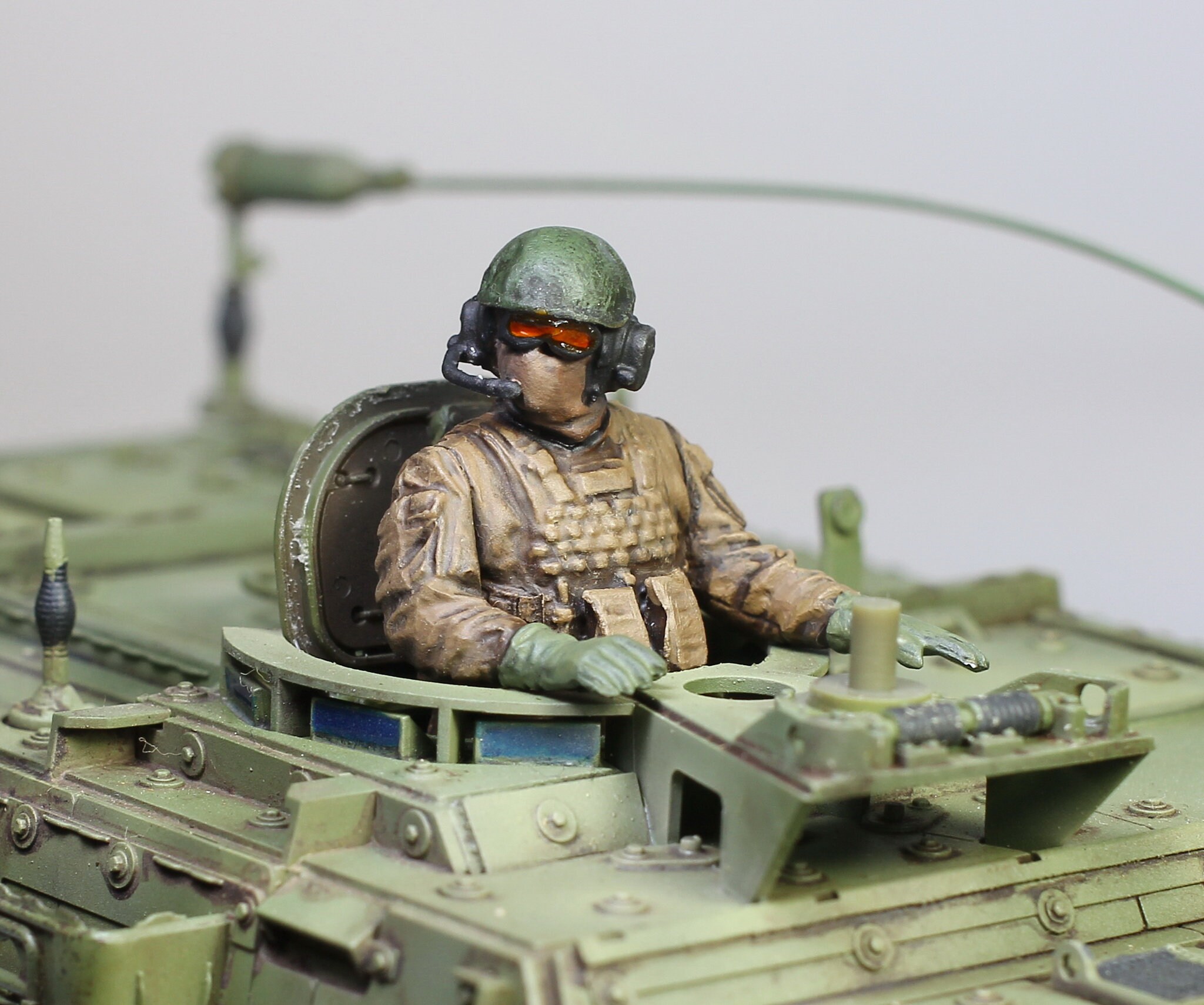 Handmade Painted US Tanker Figures: 1/35 Scale Model Set - Etsy
