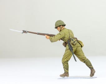 ProPainted 1:35 日本陸軍歩兵 硫黄島 1945 (フィギュア4体) WW2