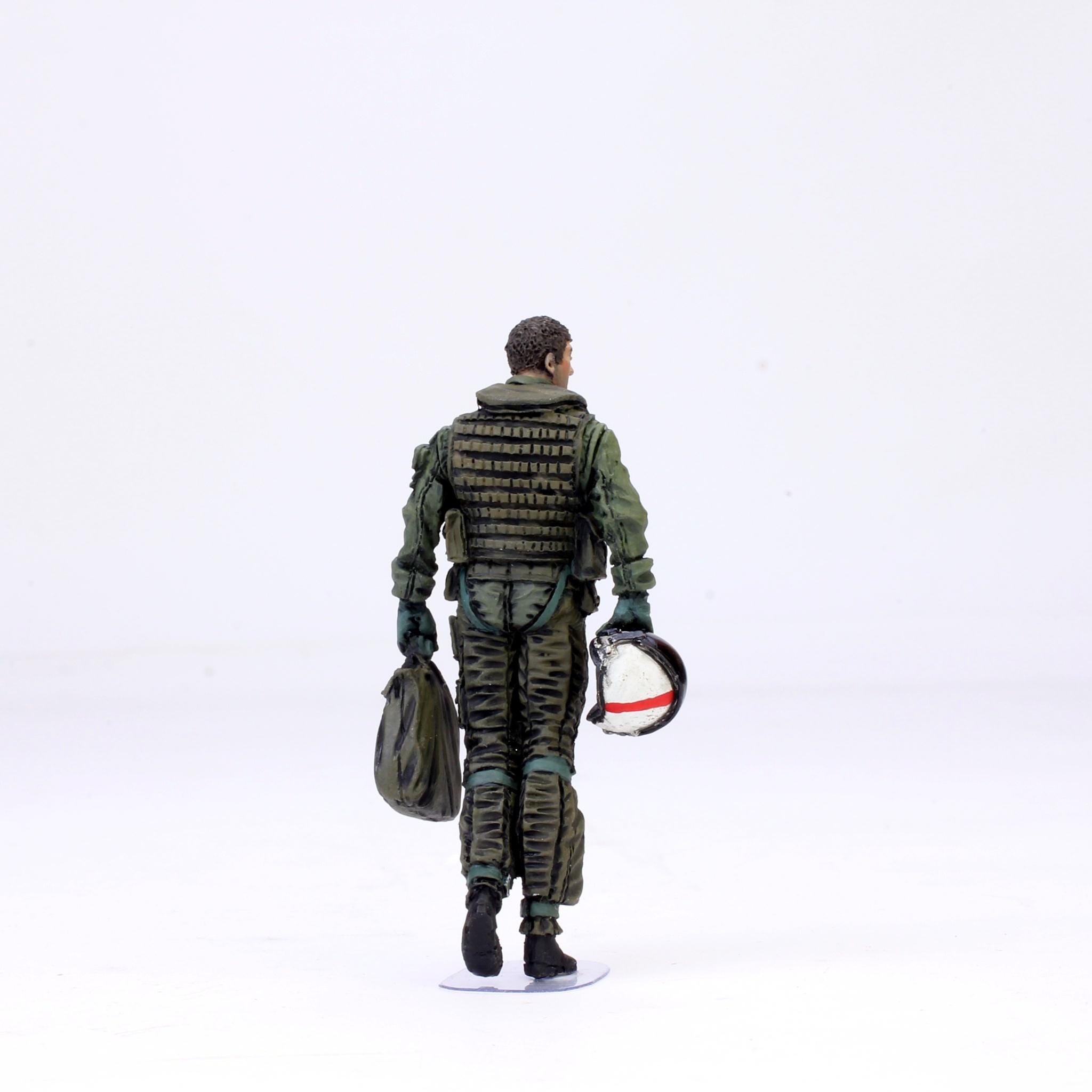 1/6 12インチ アメリカ軍空軍パイロットカスタムフィギュア CS74 Painted USAF Fighter Pilot Figure: 1/32 Scale Resin Model - Etsy