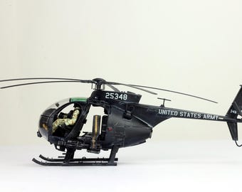 ハンドメイド AH-6J リトルバード ナイトストーカーズ モデル 1:35