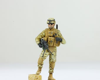 1:35 ProPainted 現代アメリカ歩兵コルドン＝捜索チーム（フィギュア4