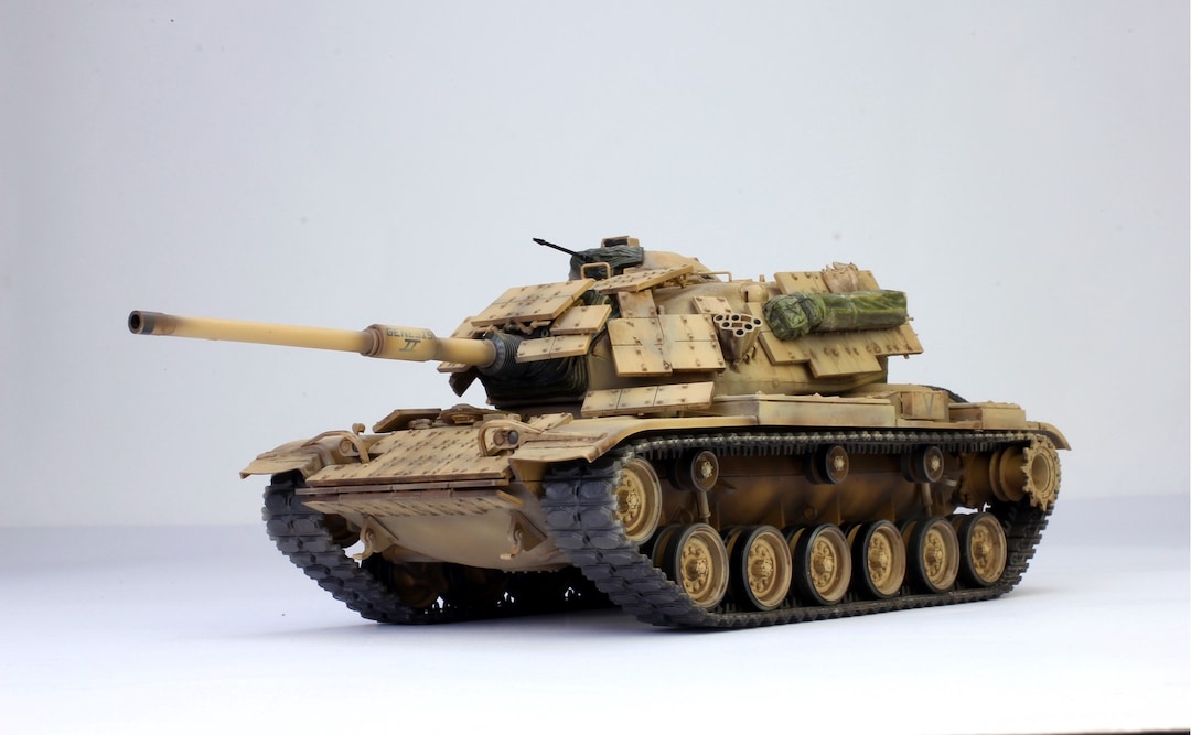 Maquette De Char M60A1 à Impression 3D - Échelle 1:48 En Résine