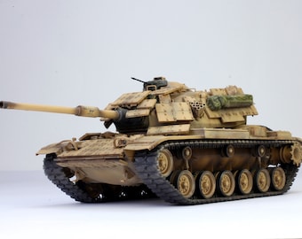 プロビルドモデル アメリカ陸軍 M60A1 砂漠の嵐作戦 1991 - Etsy 日本