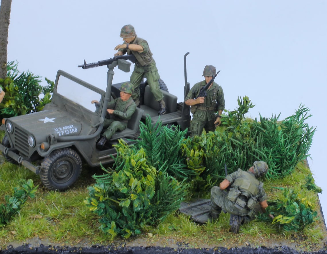 Preorder Built Diorama Seek & Destroy in Cu Chi Tunnels, Vietnam War