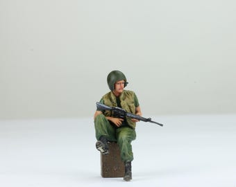 セット03 1:35スケール プロ塗装済みフィギュア ベトナム戦争時の