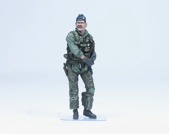 ミリタリーフィギュア パイロット ProPainted 1:48 フィギュア 第二次
