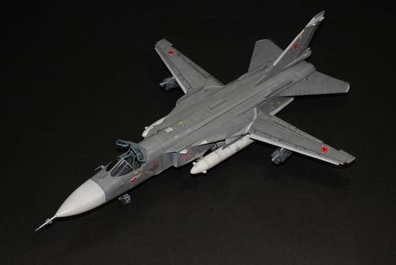 Pre-order Pro Built Model Russian Navy SU-24 Fencer 1:48 (built