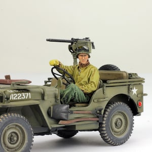 ProPainted 1:35 US car Driver, WW2 (No Car)