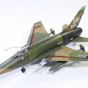 Pre-Order ProBuilt Model 1:48 USAF F-100D Super Sabre, Vietnam war