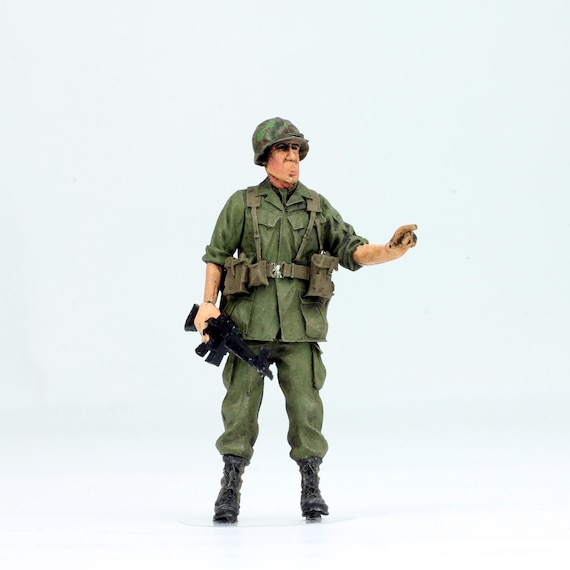 Pro-painted 1:35 Figure USMC at Rest in Vietnam War - Etsy