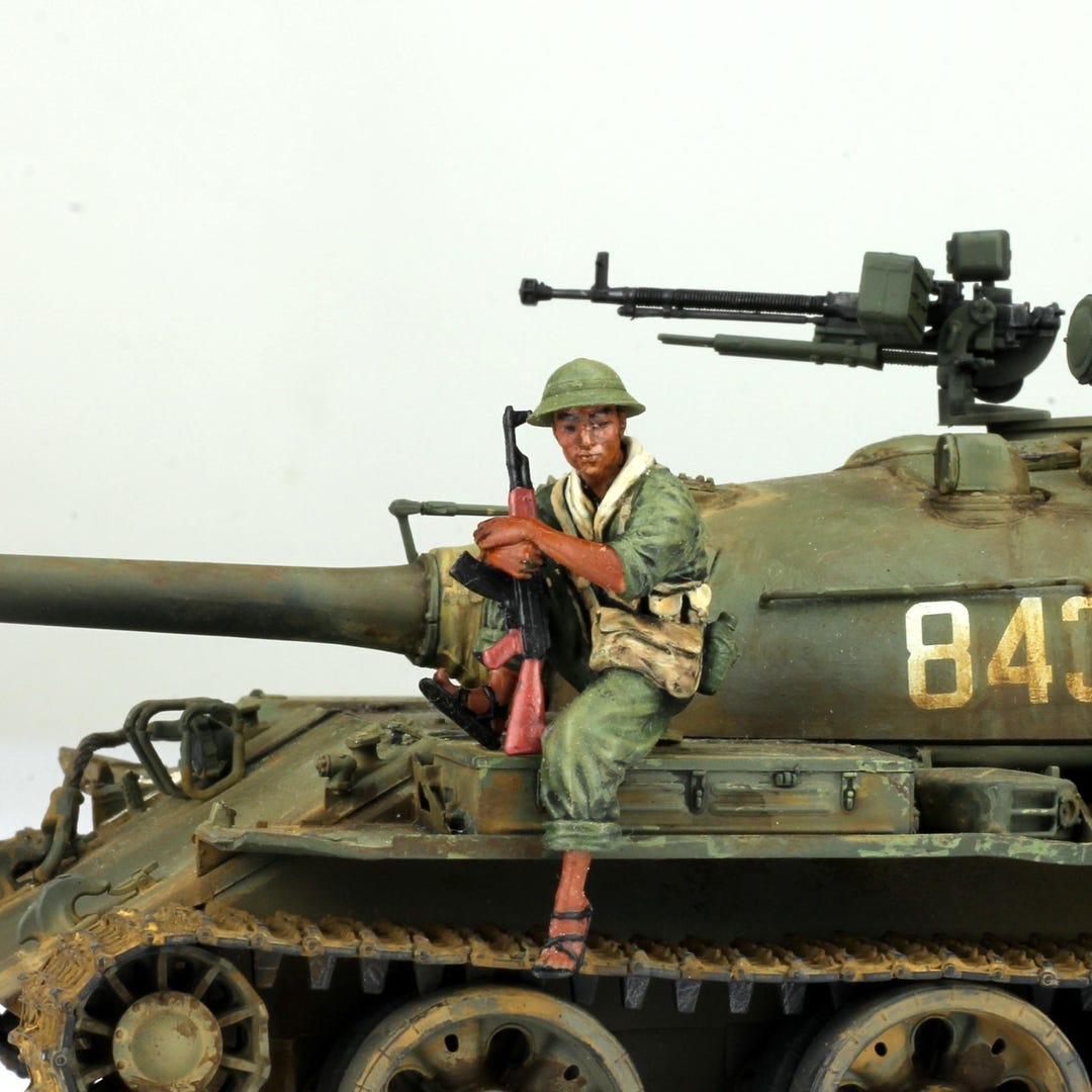 1:35 Propainted NVA Tank Rider, Vietnam War, Set 2 (no Tank) - Etsy