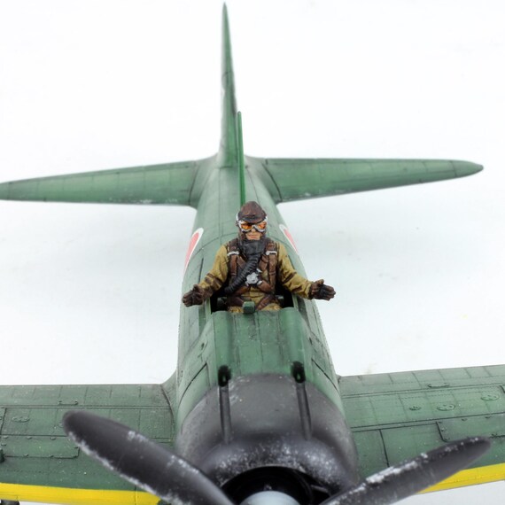 Propainted 1:48 Seated Japanese Pilot WWII (no Aircraft) - Etsy