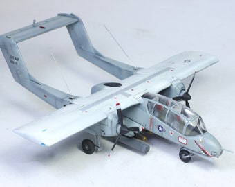 アメリカ空軍 OV-10A ブロンコ ベトナム戦争 1/72スケール 完成モデル
