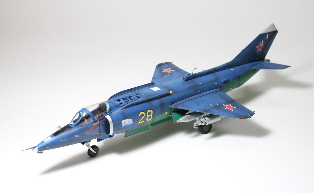 Pre-order Pro Built Model Russian Navy Yak-38 Forger 1:48 (built