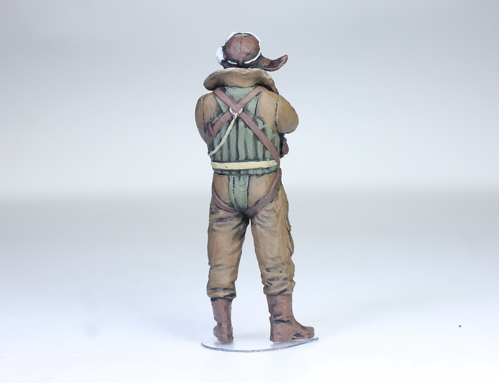 Painted Figure Famous Japanese Sakai Saburo WW2 1:32 (built and