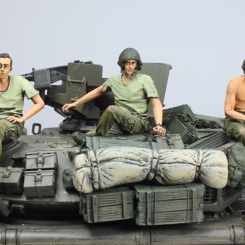 Tank Figure 1/16 Resin Military Figures - Etsy
