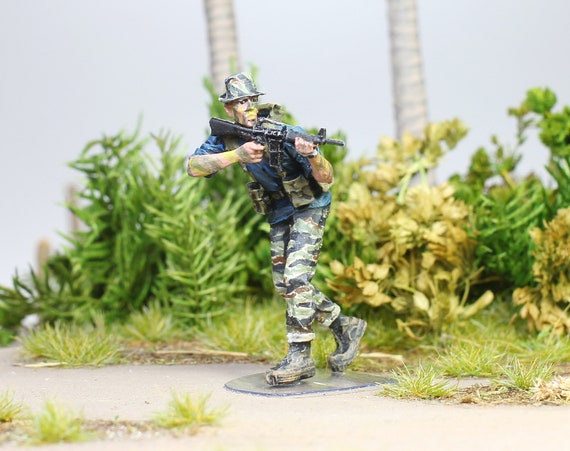 フィギュア　米軍　ベトナム戦争　1968 金属製　完成品 QORANGE QOTOYS QOM-10045 1/6 ベトナム戦争 アメリカ海軍 海