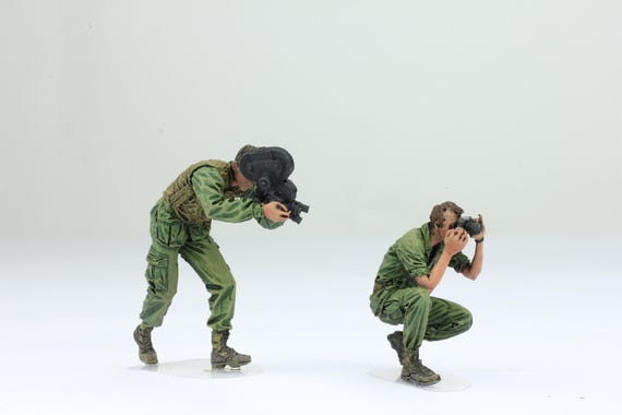 セット02 ProPainted 1:35 アメリカのカメラマン＆戦争写真家