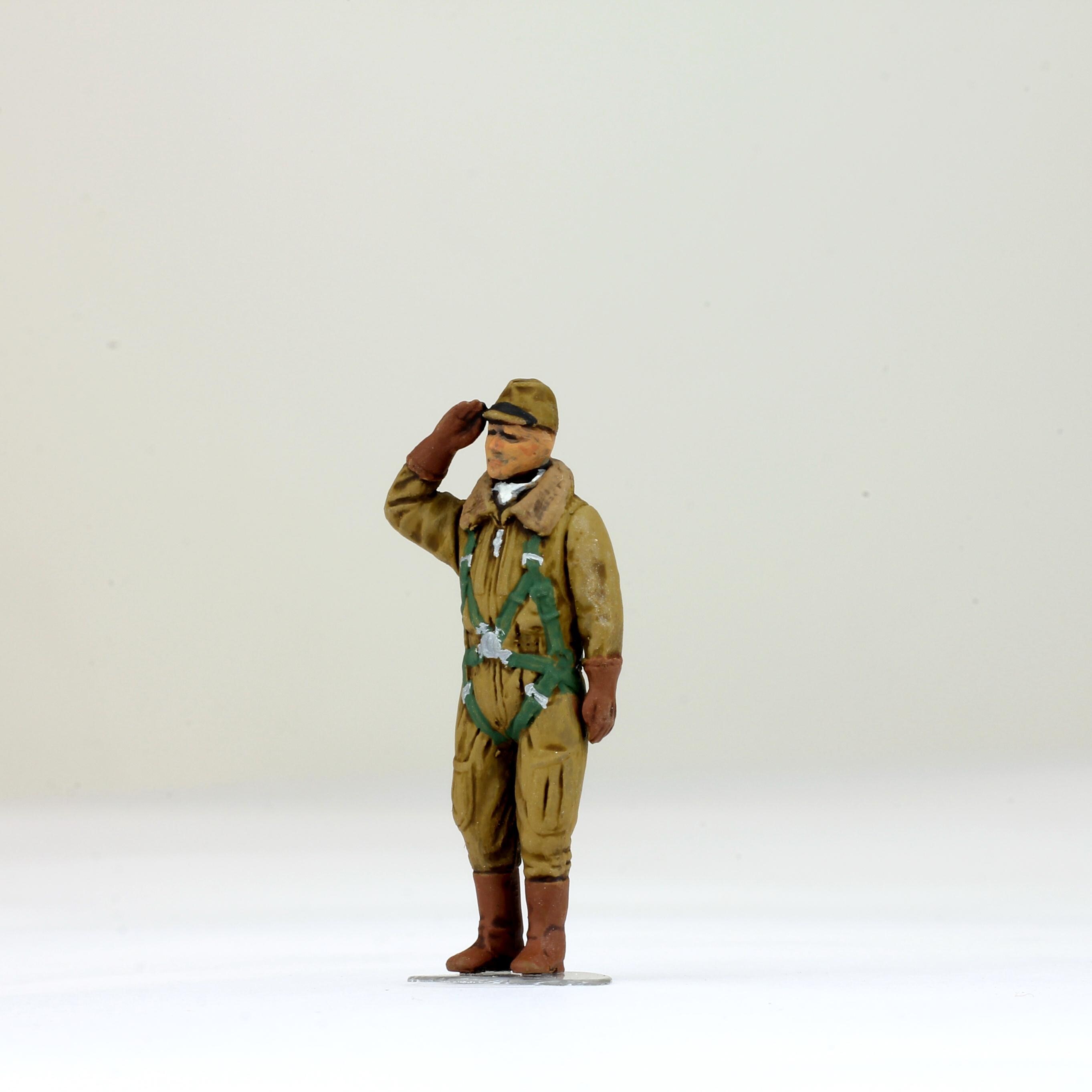 ミリタリーフィギュア パイロット ProPainted 1:48 フィギュア 第二次世界大戦の日本軍パイロット