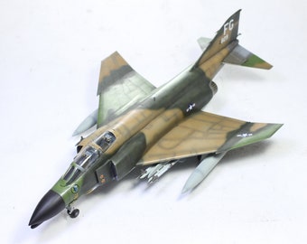 Pré-commande USAF F-4C Phantom Vietnam guerre 1:72 Modèle construit (Construit et peint par des compétences professionnelles)