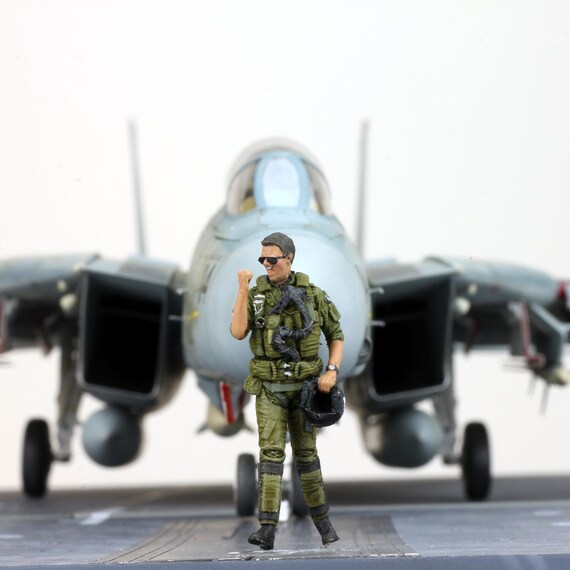ProPainted 1:48 アメリカ海軍パイロット（航空機なし） - Etsy 日本