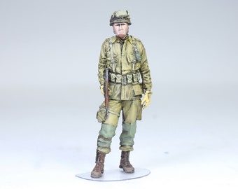 ProPainted Figure US Paratrooper 82nd Airborne Division 1:35 scale (Built and painted by Professional skills)