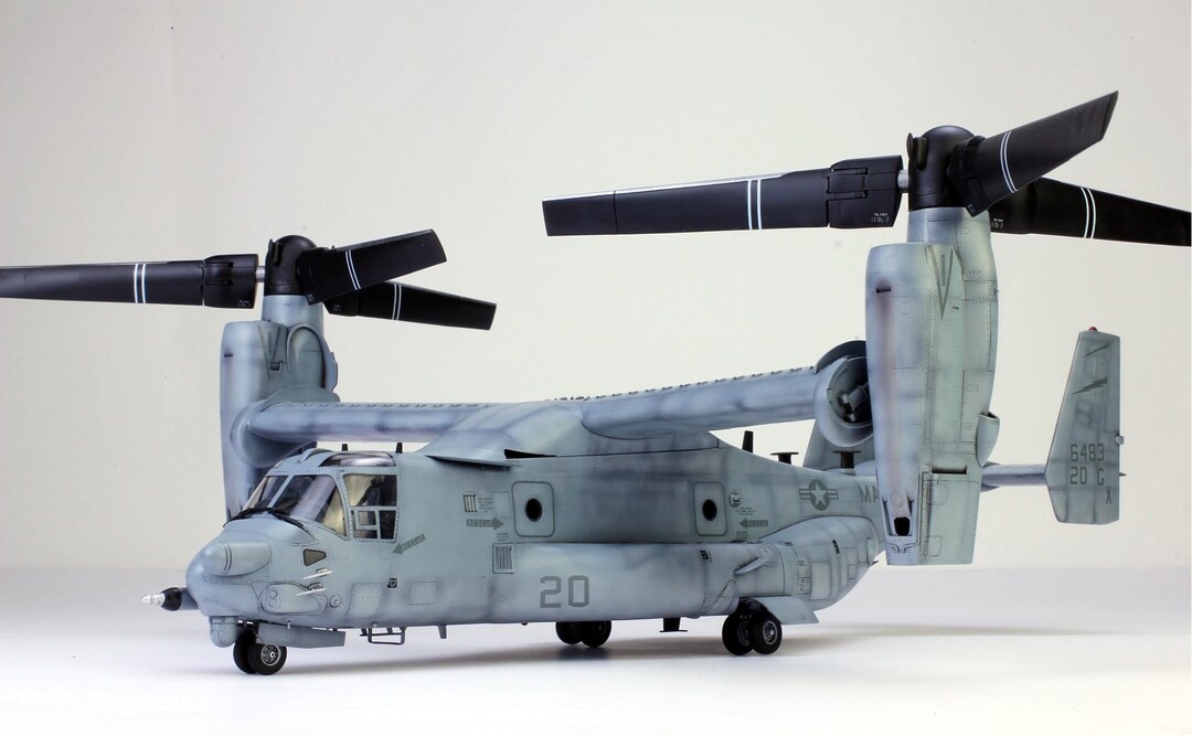Probuilt 1:48 Model USMC MV-22 Osprey (02 Wings Options) - Etsy