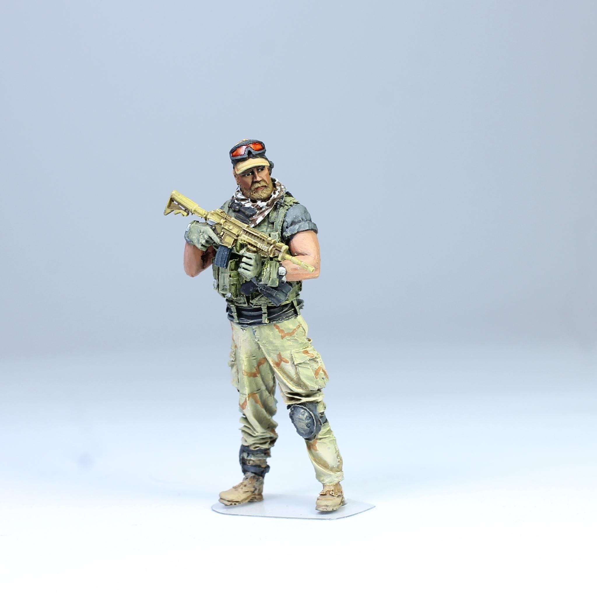 プロペイントセット 07 1:35 アメリカ特殊部隊兵士 アフガニスタン