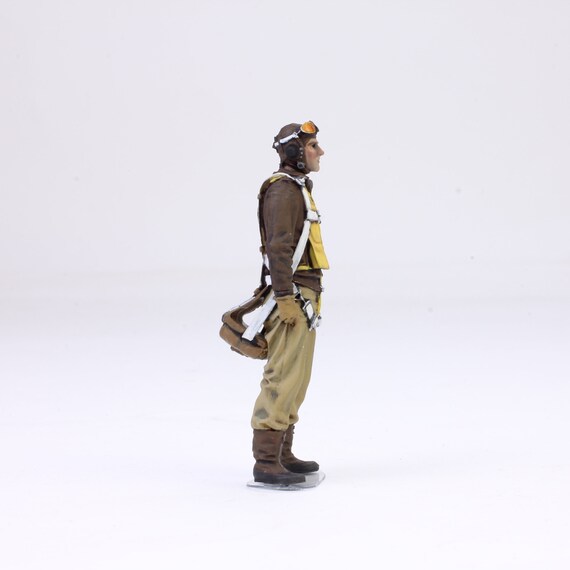 ミリタリーフィギュア　パイロット 1/32 WW.Ⅱ 日本軍 戦闘機パイロットフィギュアセット No.2