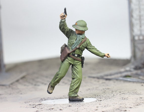Lot De 2 Figurines Soldat Japonais WWII En Résine 1:35, Non Peintes