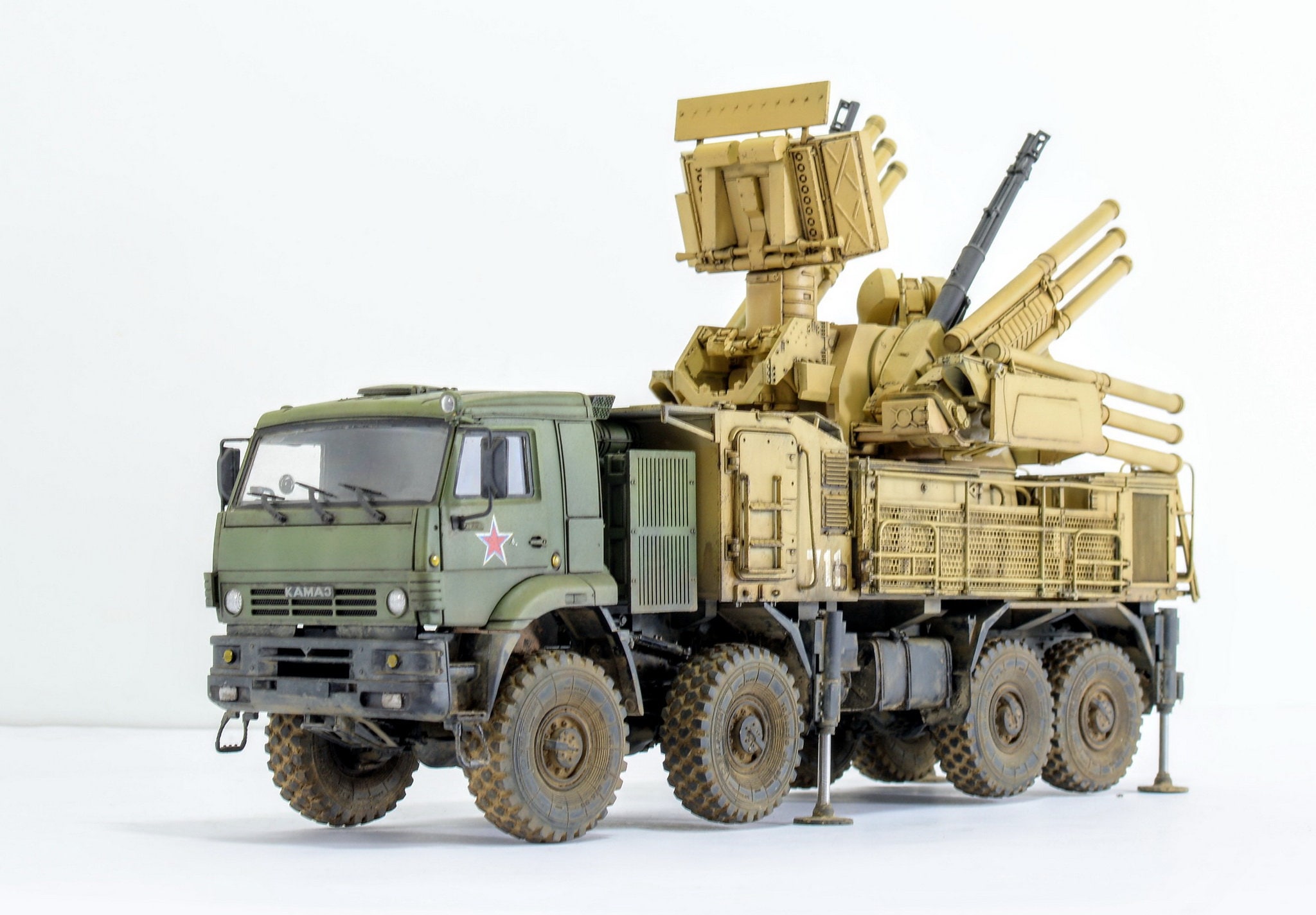 Pre-order Pro Built Russian Pantsir-s1 Missile System 1:35 (built