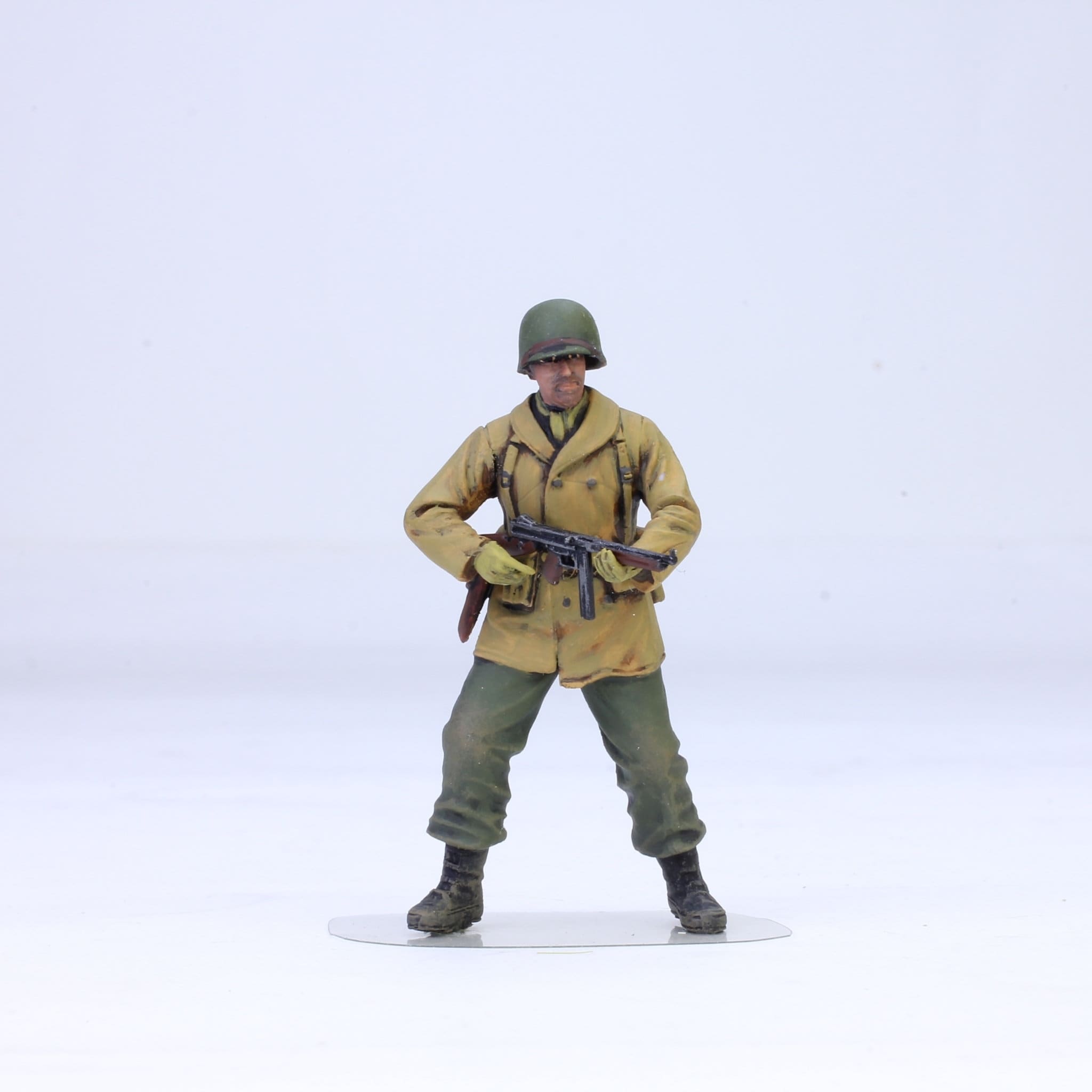 塗装済みフィギュア アメリカ第101空挺師団（バストーニュ 1944）（4体