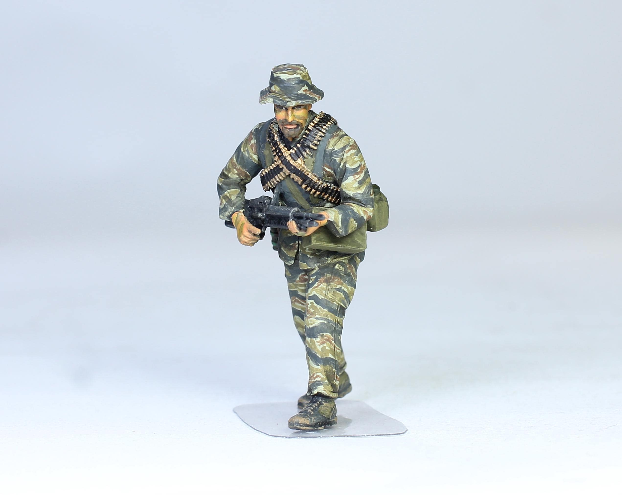 塗装済みフィギュア アメリカ海軍特殊部隊SEALs ベトナム戦争 1:35