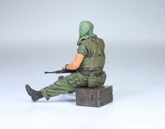 ☆カスタム1／6フィギュア　ベトナム戦争米国海兵隊ラジオ・オペレーター兵士 ☆カスタム1／6フィギュア ベトナム戦争米国海兵隊ラジオ