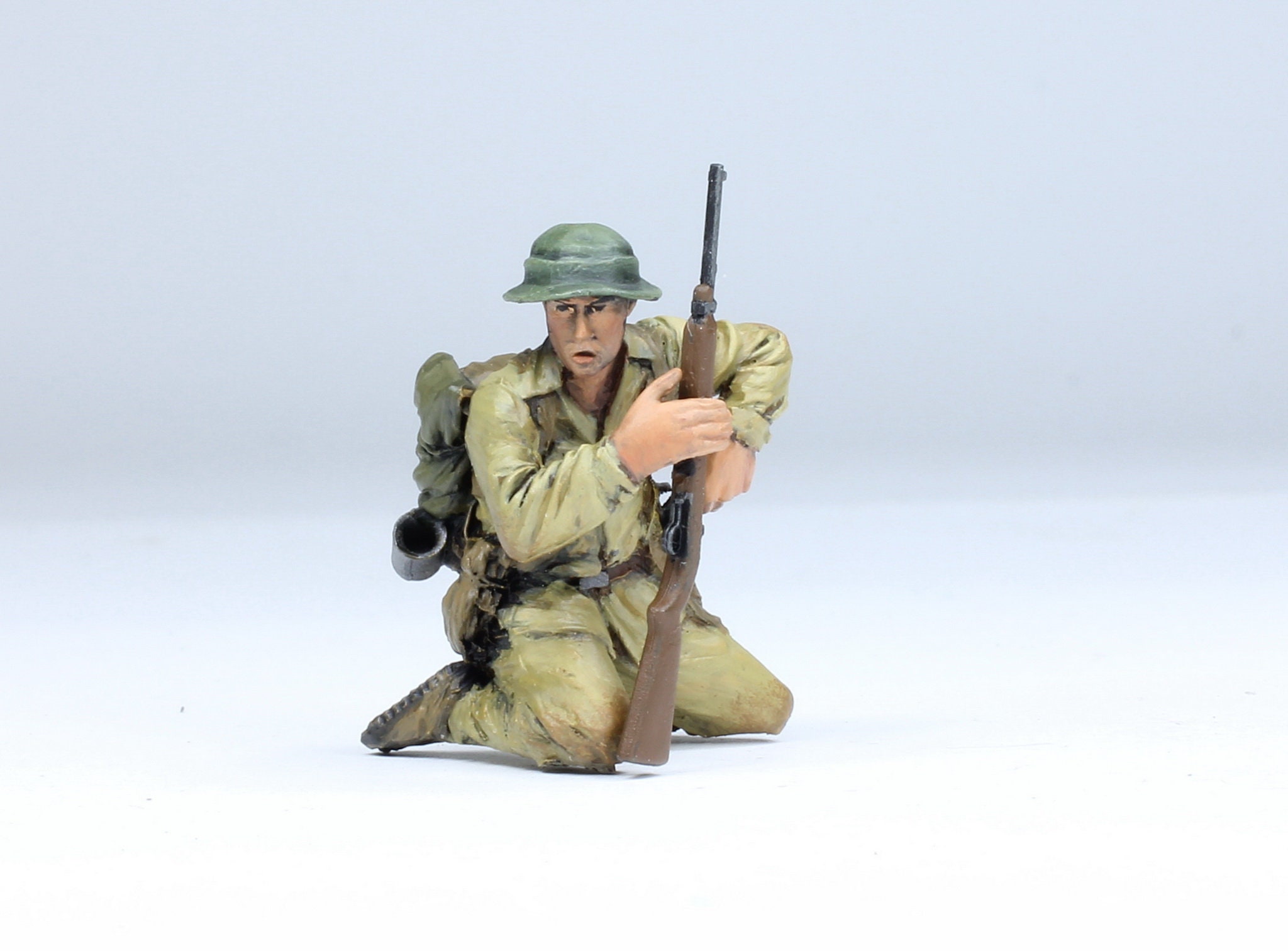 塗装済みフィギュア ベトコン戦闘機 戦闘中 ベトナム戦争 1:35